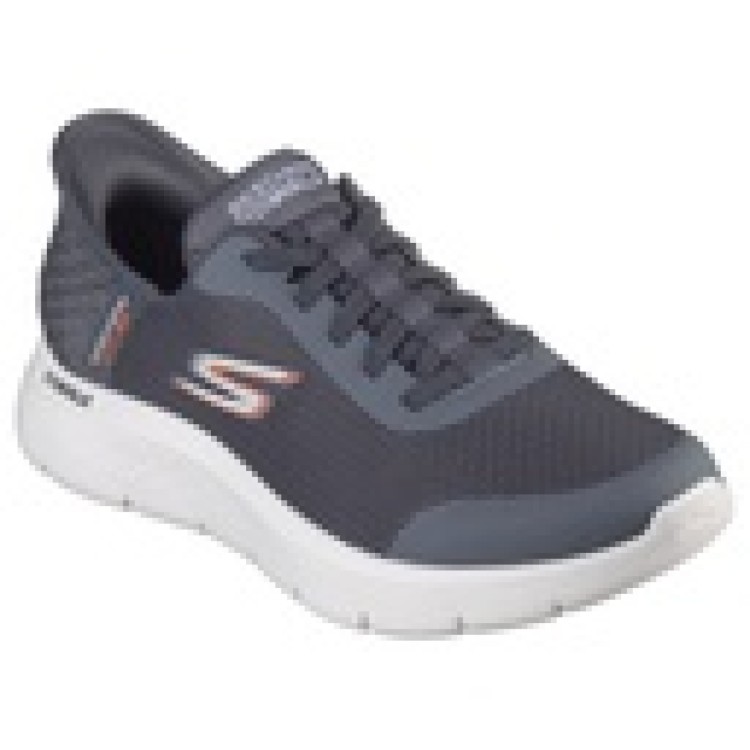 Sketchers Slip Ins Go Walk Flex Grey White Size 8